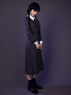 Immagine della serie TV mercoledì mercoledì Addams Cosplay Dress C02960