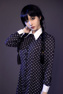 Imagen de la serie de televisión Wednesday Wednesday Addams Cosplay Dress C02960