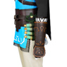 Photo de The Legend of Zelda : Tears of the Kingdom Link Costume Cosplay C07302S Version mise à niveau