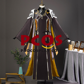 Picture of New Genshin Impact Zhongli Cosplay Costume C07433