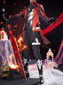 Imagen del juego Genshin Impact Mondstadt Diluc Scarlet Night Skin Cosplay disfraz C07441-AA