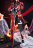 Imagen del juego Genshin Impact Mondstadt Diluc Scarlet Night Skin Cosplay disfraz C07441-AA