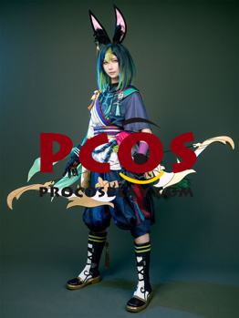 Photo de prêt à expédier le jeu Genshin Impact Xumi Tighnari Costume Cosplay C03012-AAA