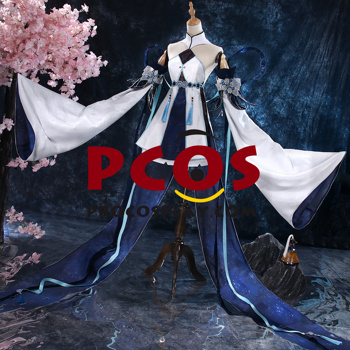 Bild des neuen Genshin Impact God of Dust Guizhong Haagentus Cosplay Kostüm C07475-AAA