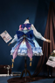 Bild des versandfertigen Genshin Impact Springbloom Missive Kamisato Ayaka Cosplay-Kostüms C07483-AA+