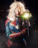 Bild von New Carol Danvers Cosplay Kostüm C01135 Dunkelblaue Version