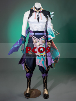 Bild des Genshin Impact Xiao Cosplay-Kostüms C07487-AAA, Top-Version