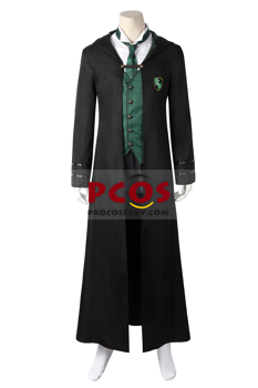 Picture of Hogwarts Legacy Slytherin House Cosplay Costume Uniform C07632