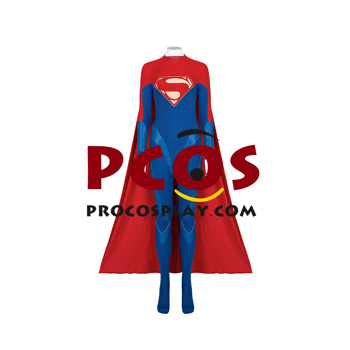 Superman: Man of Steel Cosplay Costume Jumpsuit Cloak Outfits Hallowee