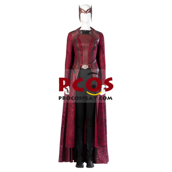 Photo de Doctor Strange dans le multivers de la folie Scarlet Witch Wanda Cosplay Costume C00999S Version spéciale