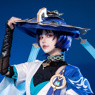 Photo de prêt à expédier Genshin Impact Wanderer Cosplay Costume C07049-AAA