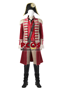 Picture of Peter Pan & Wendy Captain James Hook Captain Hook Cosplay Costume C07713
