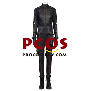 Imagen de Hawkeye Yelena Belova disfraz de cosplay negro C07664