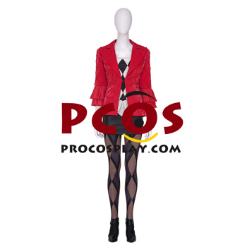 Immagine della nuova versione cinematografica Joker 2 Harley Quinn Costume Cosplay C07727