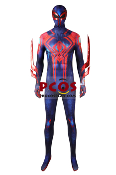 Bild von Movie Across the Spider-Verse 2099 Miguel O'Hara Cosplay Jumpsuit C07714