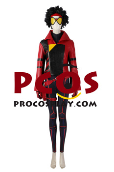 Picture of Movie Across the Spider-Verse Jessica Drew Cosplay Costume Jumpsuit C07715