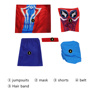 Photo de film à travers le Spider-Verse Pavitr Prabhakar Cosplay Costume combinaison C07717