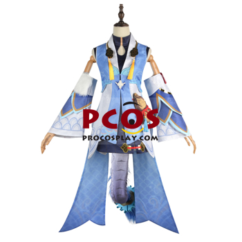 Bild des Spiels Honkai: Star Rail Bailu Cosplay-Kostüm C07873E-B