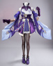 Photo de Genshin Impact Keqing Cosplay Costume Version améliorée C07680-AAA