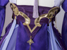 Photo de Genshin Impact Keqing Cosplay Costume Version améliorée C07680-AAA