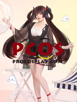 Picture of Ready to Ship Genshin Impact HuTao Cosplay Swimsuit C07687