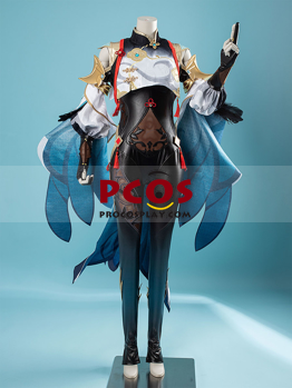 Immagine di Genshin Impact Shenhe Costume Cosplay Versione aggiornata C07686-AAA