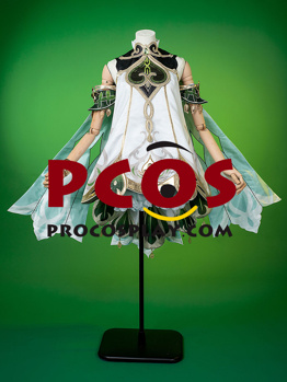 Photo de Genshin Impact Sumeru Petit Seigneur Nahida Cosplay Costume Version Améliorée C07688-AAA