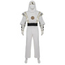 Imagen de la película Mighty Morphin Power Rangers Tommy Oliver White Ranger Ninja Cosplay disfraz C08026