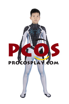 Picture of Game Spider Negative Suit Cosplay Costume For Kids C08028