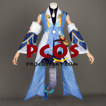 Photo de Jeu Honkai: Star Rail Bailu Cosplay Costume C07873E-B