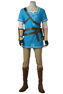 Immagine di The Legend of Zelda: Breath of the Wild Link Costume cosplay tunica da campione C08021S