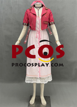 Photo de Final Fantasy VII Aerith Gainsborough Cosplay Costume C08279