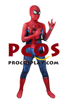 Immagine del costume cosplay di Peter Parker 2020 per bambini C08274