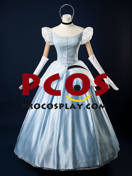 Bild von Cinderella Cartoon Version Cosplay-Kostüm C08290