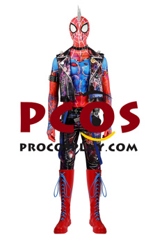 Immagine di Across the Spider-Verse Hobart Hobie Brown Costume Cosplay C08322