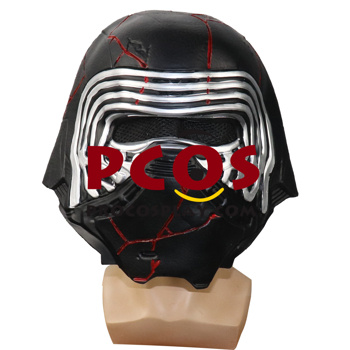 Photo de The Force Awakens Kylo Ren Cosplay Casque C03022