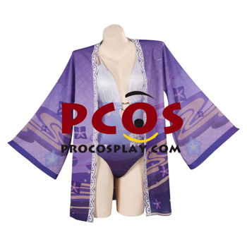 Picture of Genshin Impact Raiden Shogun Cosplay Swimsuit C08226