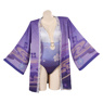 Picture of Genshin Impact Raiden Shogun Cosplay Swimsuit C08226