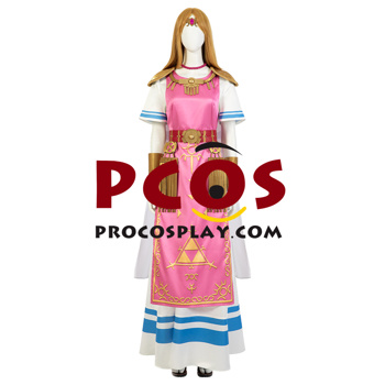 Picture of Super Smash Bros. Princess Zelda Cosplay Costume C08350