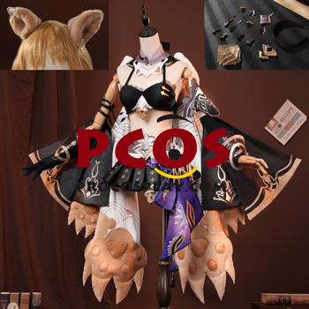 Picture of Honkai Impact 3 The Thirteen Flame-Chasers Pardofelis Cosplay Costume C08375