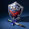 Immagine di The Legend of Zelda: Tears of the Kingdom Link Cosplay Spada e scudo C08370