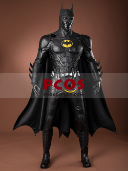 Immagine di The Flash 2023 Bruce Wayne Batman Costume Cosplay Michael Keaton 1989 Versione C08261