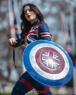 Bild des versandfertigen Doctor Strange in the Multiverse of Madness Peggy Carter Captain Carter Cosplay-Kostüms C07108