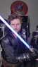 Photo de prêt à expédier la revanche des Sith/attaque des clones Anakin Skywalker dark vador Cosplay Costume C00359