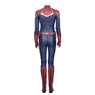 Imagen del nuevo disfraz de cosplay de Carol Danvers listo para enviar C01135 Versión azul oscuro