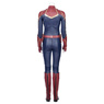 Photo de Prêt à expédier le nouveau costume de cosplay de Carol Danvers C01135 Version bleu foncé