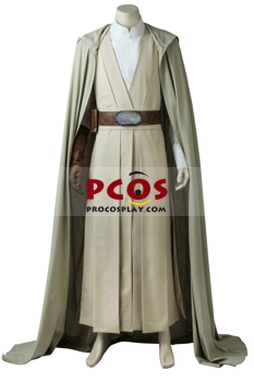 Imagen de Listo para enviar el disfraz de cosplay de Luke Skywalker del último Jedi C00782