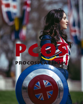 Picture of Doctor Strange in the Multiverse of Madness Peggy Carter Captain Carter Cosplay Costume C07108