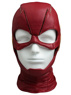 Photo de Prêt à expédier The Flash Saison 4 The Flash Barry Allen Version capuche en cuir Costume Cosplay mp005135