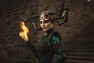 Immagine di New Thor: Ragnarok The Goddess of Death Hela Cosplay Helmet mp003984